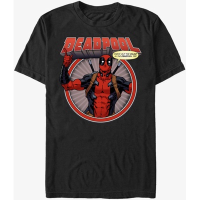 ZOOT. Fan Черна мъжка тениска ZOOT. Fan Marvel Deadpool Chump ZOOT. Fan | Cheren | МЪЖЕ | L