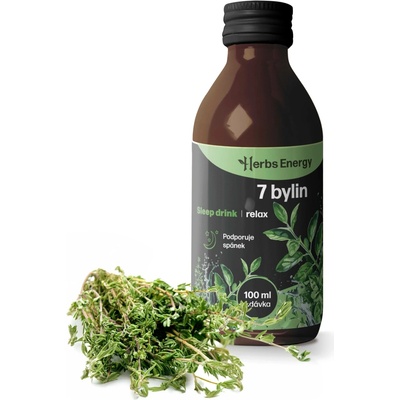 Herbs Energy Sleep Drink 7 bylin 5 x 100 ml