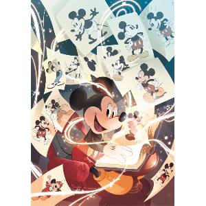 Clementoni - Puzzle Compact Mickey Mouse Celebration - 1 000 piese