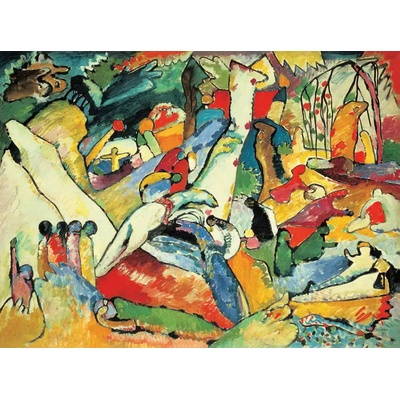 Obrazy - Kandinsky, Wassily: Kompozice II. - skica - reprodukce obrazu