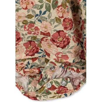 Konges Sløjd Бебешка памучна рокля Konges Sløjd BELLA FRILL ROMPER GOTS (KS104691.PPY2)