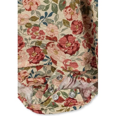 Konges Sløjd Бебешка памучна рокля Konges Sløjd BELLA FRILL ROMPER GOTS (KS104691.PPY2)