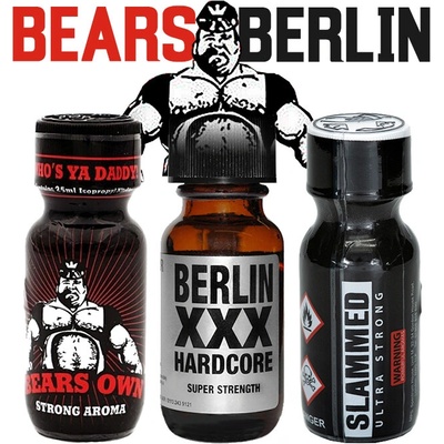 Poppers BEARS BERLIN 3 x 25 ml