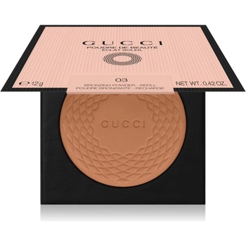 Gucci Gucci Beauty Poudre De Beauté Éclat Soleil Powder бронзант пълнител цвят 03 12 гр