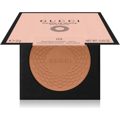 Gucci Gucci Beauty Poudre De Beauté Éclat Soleil Powder бронзант пълнител цвят 03 12 гр