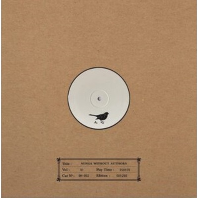 Various Artists - Songs Without Authors Vol. 1 LP
