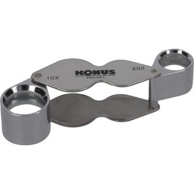 Konus Linen Tester duální 10x; 20x