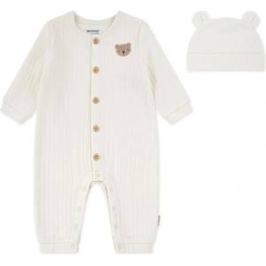 Huggies clothes Attachment long sleeve set - Beige (Eggnog)
