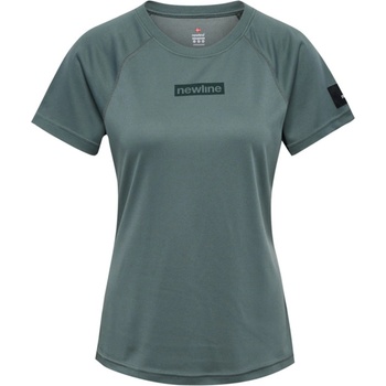 Newline Women's Charge Short-Sleeve Performance Running Top - Balsam Green
