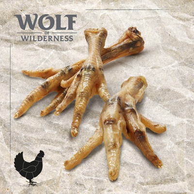 Wolf of Wilderness "Wide Acres" kuracie beháky 3 x 700 g