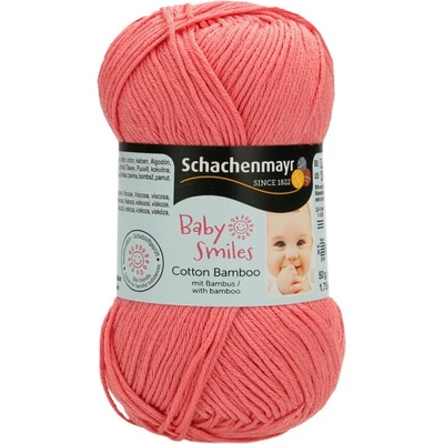 Baby Smiles Cotton Bamboo 01037 Coral Плетива прежда (9807370-01037-SCHACHENMAYR)