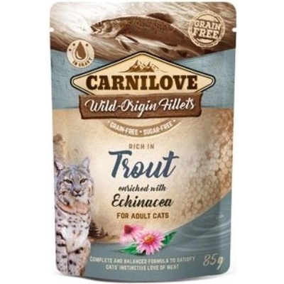 Carnilove Cat Pouch Trout Enriched & Echinacea 85 g