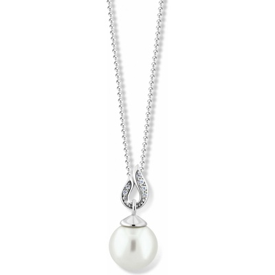 Cutie Jewellery Působivý perlový přívěsek z bílého zlata Z6297 3153 40 X 2