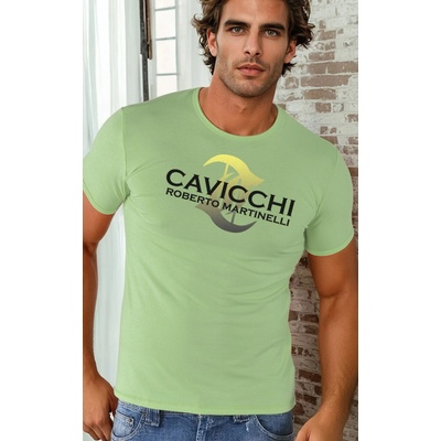 Roberto Martinelli Cavicchi CC219 05541 značkové zelené pánské tričko