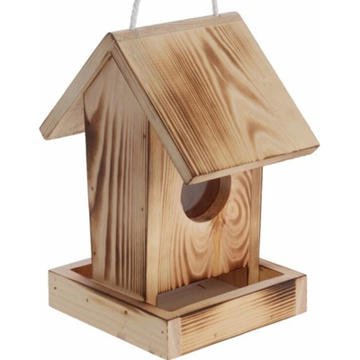 Kerbl Gindelalm Závesné kŕmidlo pre vtáky 18 x 14 x 22,5 cm drevo 87035