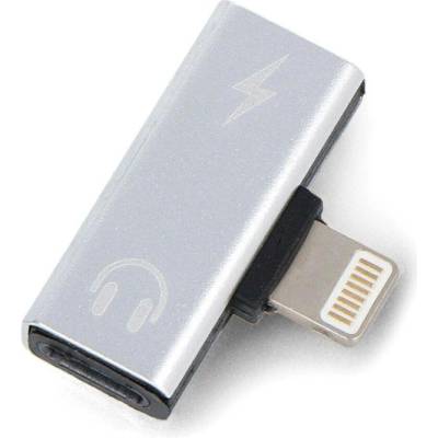 AKYGA Adaptér Apple Lightning zásuvka x2,vidlice Apple Lightning