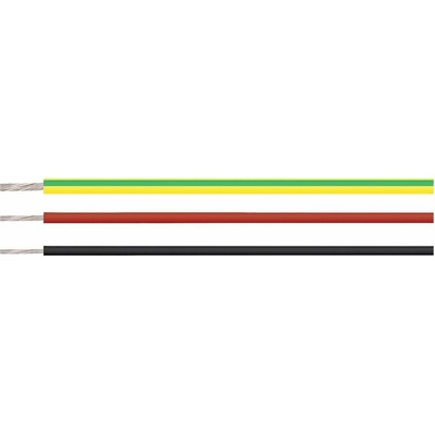 Helu 24602-100 vysokoteplotní vodič SiF 1 x 10 mm² červená 100 m