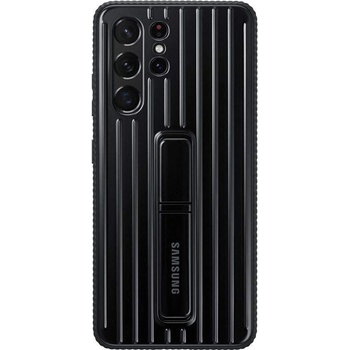 Samsung Protective Standing Cover EF-RG998CB - оригинален хибриден кейс за Samsung Galaxy S21 Ultra (черен)