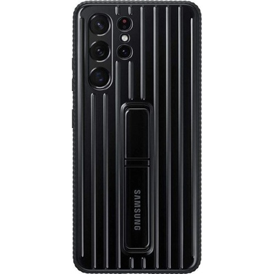 Samsung Protective Standing Cover EF-RG998CB - оригинален хибриден кейс за Samsung Galaxy S21 Ultra (черен)