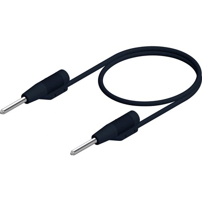 2 mm test lead, on both sides stackable plugs, 100 cm
