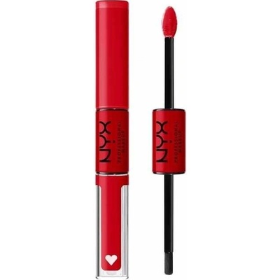 NYX Professional Makeup Pride Makeup Pigment Lip Shine rtěnka Červená 3,4 ml