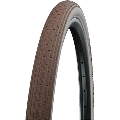 Schwalbe FAT FRANK 28x2.00 50EPI 890g TwinSkin K-Guard SBC hnedý/biely bok reflex