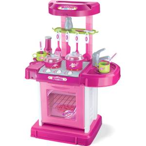 Buba Игрален комплект Buba My Kitchen - Детска кухня, розова (NEW020636) - baby