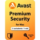 Avast Premium Security Mac 1 lic. 12 mes.