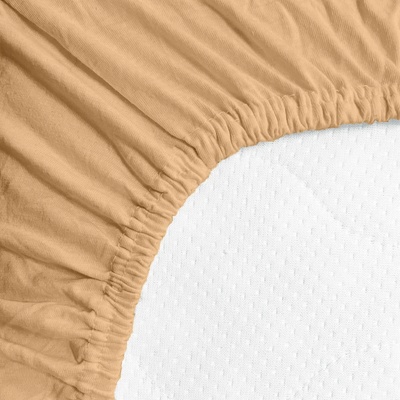Chanar Prostěradlo Jersey Standard béžové 180x200