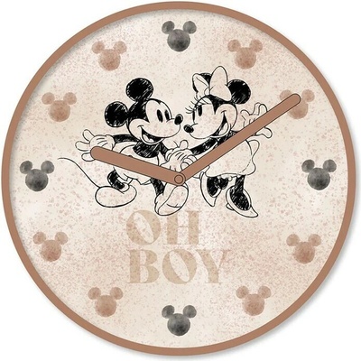 Hodiny Hodiny Mickey Mouse - Blush