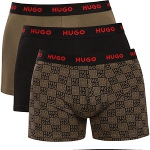 HUGO Комплект три - мъжки боксерки HUGO многоцветни HUGO | Cheren Zelen Mnogotsveten | МЪЖЕ | XL - zoot - 121,24 лв