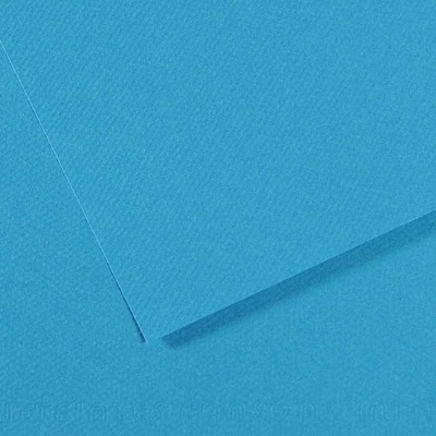 Canson Tónovaný papier Mi-Teintes 50 x 65 cm 160 g/m²Tyrkysová modrá 595