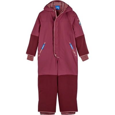 Finkid Детска грейка Finkid Kid's Husky Haalari Overall - Berry / Cedar - размер 90/100 (702-1966-1111)