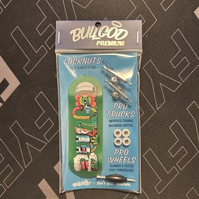 Fingerboard Komplet Premium Bullgod 34 mm Jungle Fever