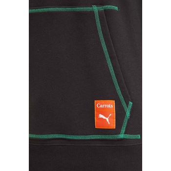 PUMA Суичър Puma PUMA X CARROTS Graphic Hoodie TR в черно с качулка с десен 627445 (627445)