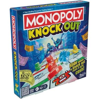 Hasbro Настолна игра Monopoly Knockout - Семейна (F8995EF1)