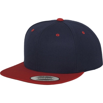 Flexfit Flexfit 6089M Snapback 6 panelová COT-55608985899 Navy/červená