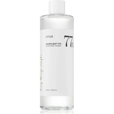 Anua Heartleaf 77% Soothing Toner почистваща емулсия 500ml