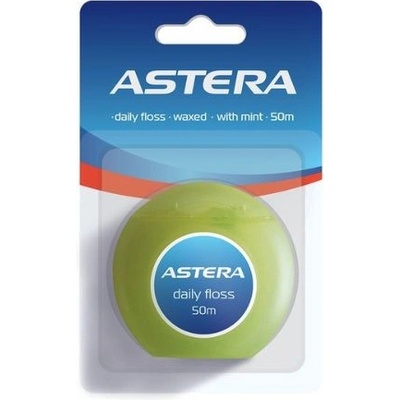 Astera Dentálna medzizubná niť mentolová 50 m