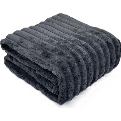 Jahu deka mikro Stripe šedá 150x200