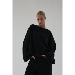 Muuv Muuv. Muuv блуза с дълги ръкави дамска от памук RIO (longsleeve.RIO)