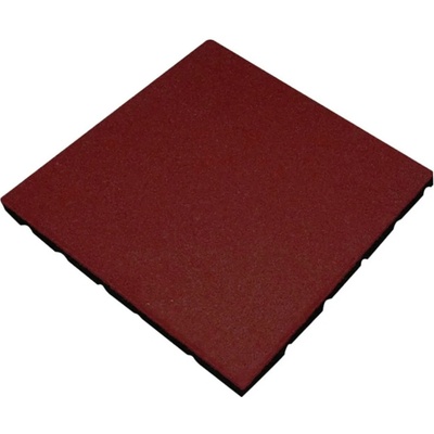 MAX3 Dlaždice gumová 500 x 500 x 25 mm červená 1 ks