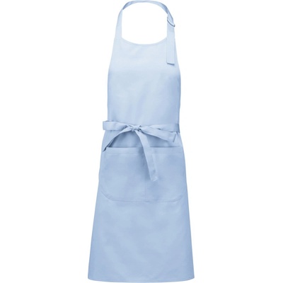 Kariban Zástěra Kariban K885 s laclem COT20K88541099-sky blue