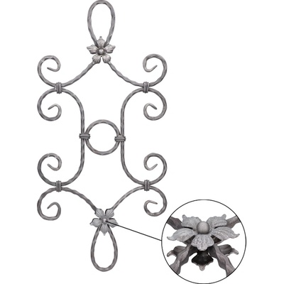 Ornament 800x385mm, profil 12x12mm, obojstranný