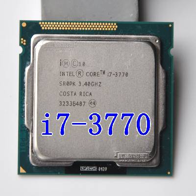 Intel Core i7 3770 3.4GHz 8M 5.0GT/s LGA 1155 SR0PK CPU Desktop Processor