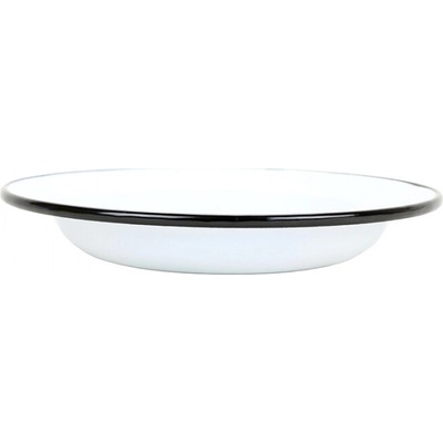 VEF Smaltovaný tanier 24,5 cm 0,8 l biely - 00000-0000208B