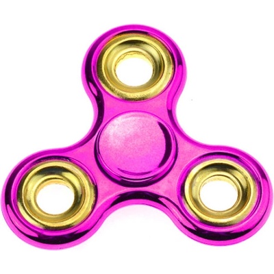 Euro Habitat Fidget spinner metalický Růžový