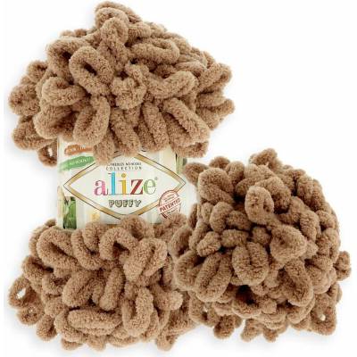 Alize Puffy 329 hnedá