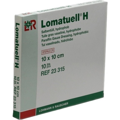 Lomatuell H 10 x 10 cm sterilní 10 ks