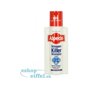Alpecin 4 Active Schuppen Killer Shampoo šampón proti lupům 250 ml